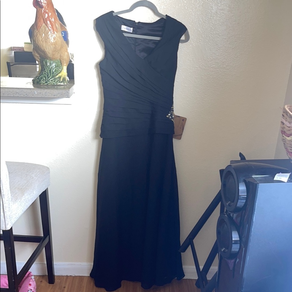 Jj’s House Elegant Black Evening Dress